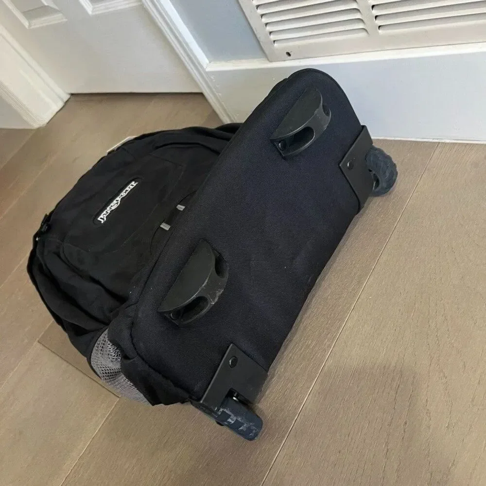 Jansport Wheeled Backpack Black NEW